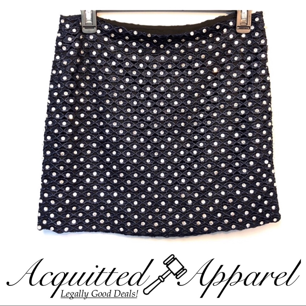 DVF Diane Von Furstenberg | Loyola Crystal Skirt